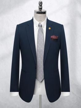 Bộ Suit Xanh Đen Chấm Nhỏ Modern Fit TGS356